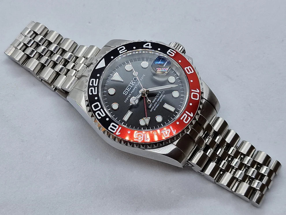 Seikomod GMT "Coke" NH34