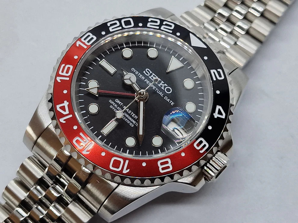 Seikomod GMT "Coke" NH34