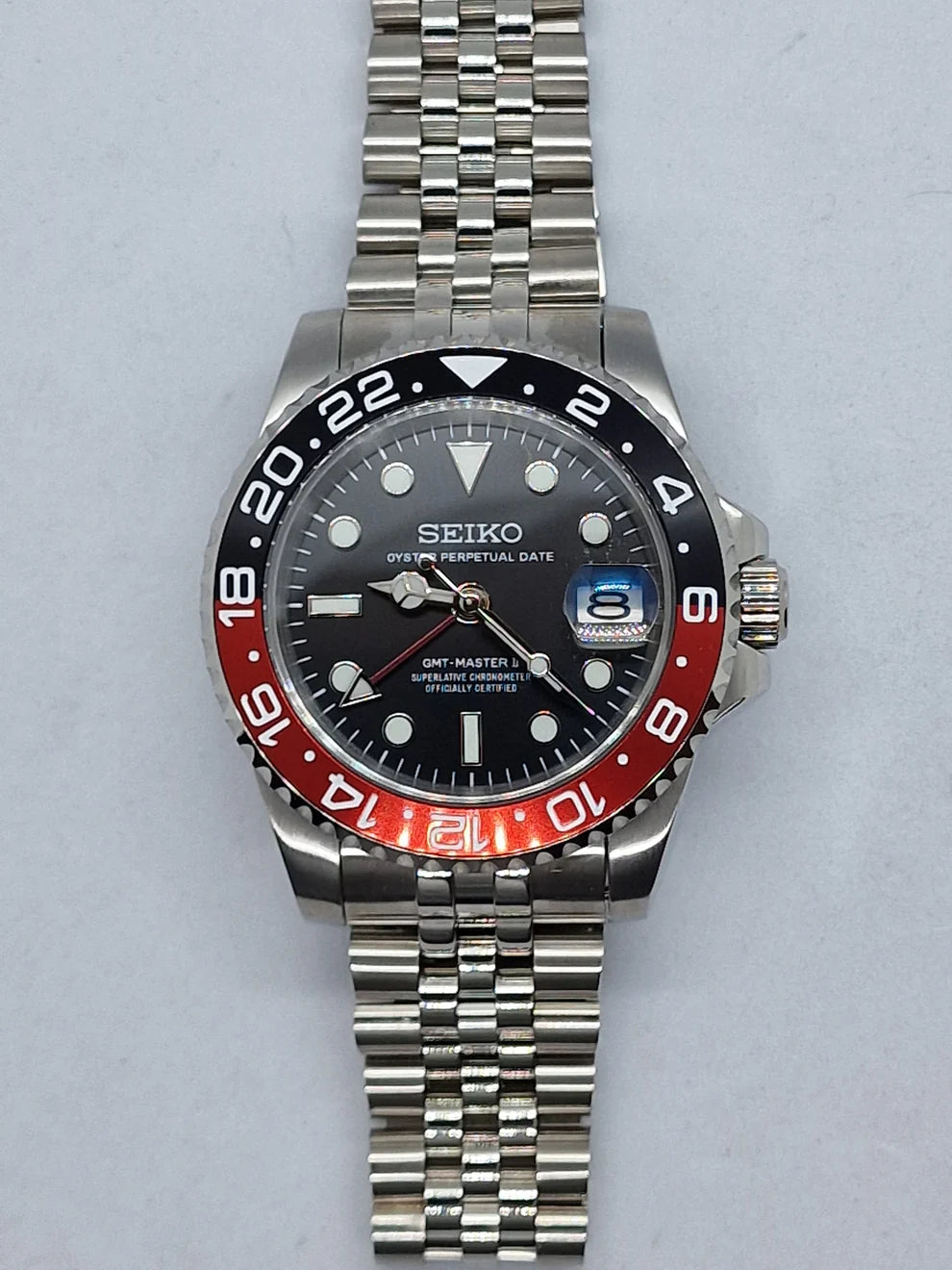 Seikomod GMT "Coke" NH34