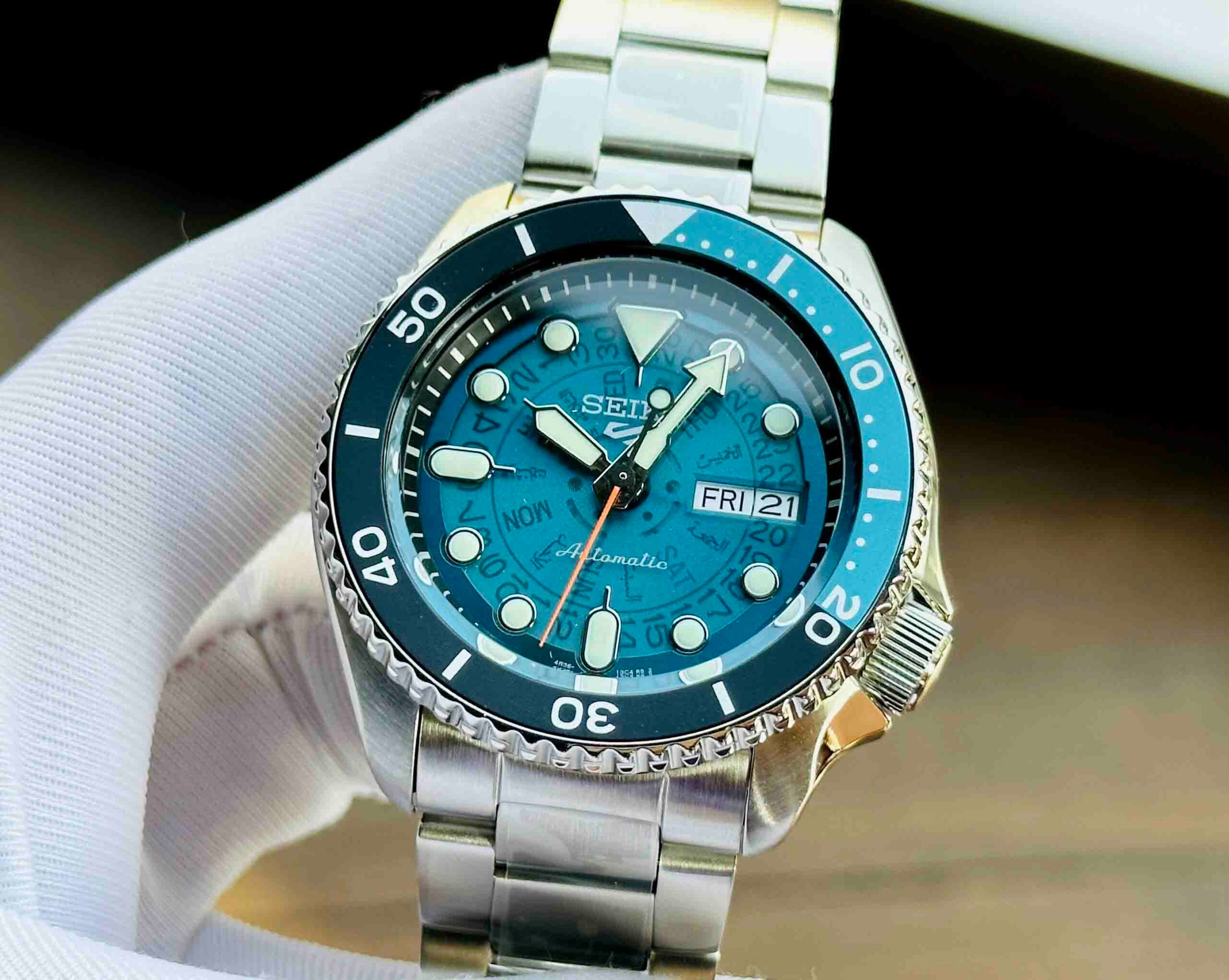 Seikomariner "Sea blue" NH35