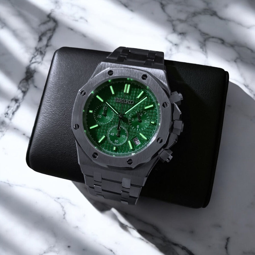 Seikoak "Green silver" NH35
