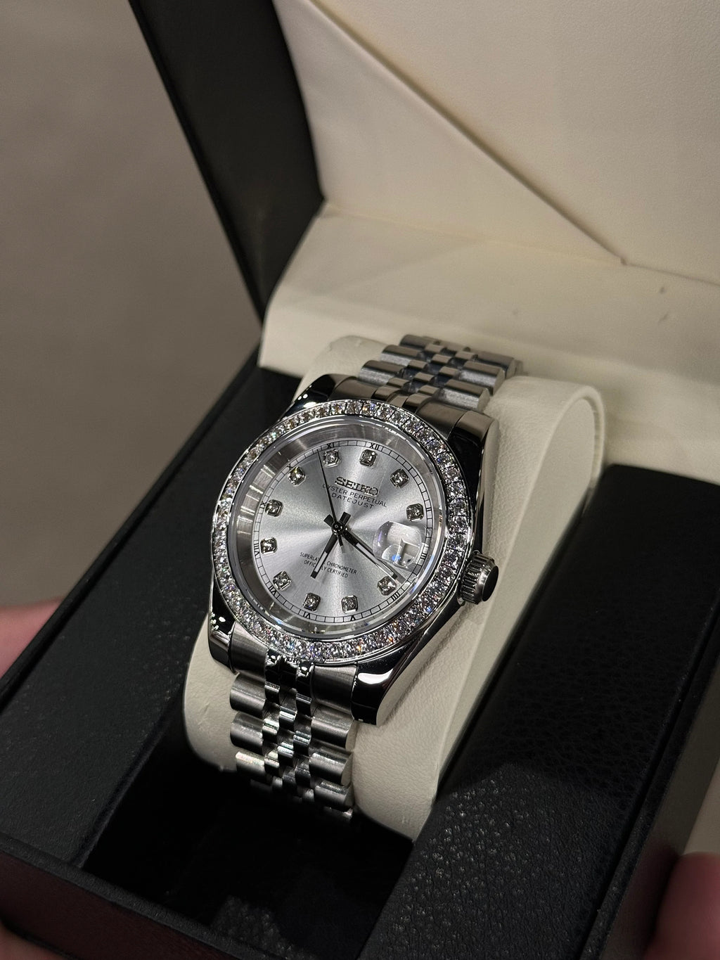 Seikojust "Steel grey" NH35