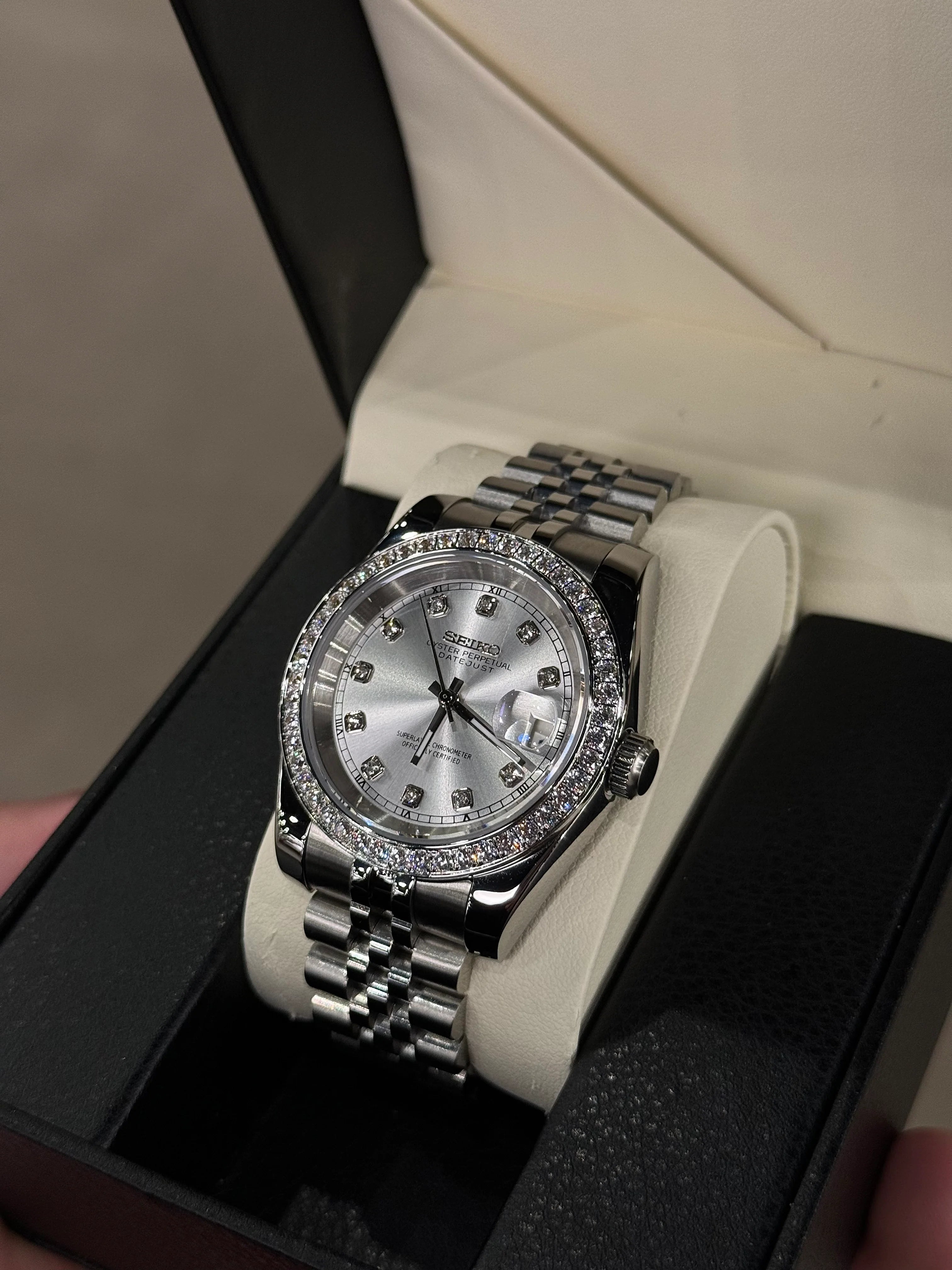 Seikojust "Steel grey" NH35