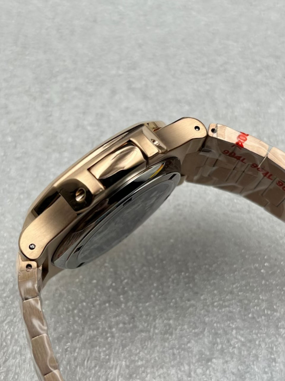 Seikotilus "Rose gold brown diamond" NH35