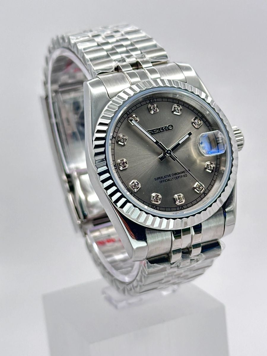 Seikojust "Steel grey" NH35