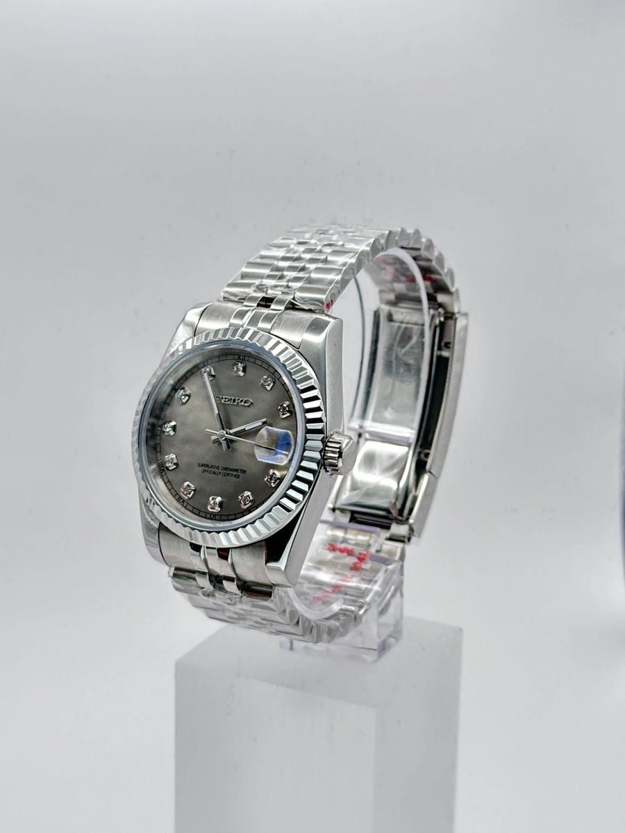 Seikojust "Steel grey" NH35