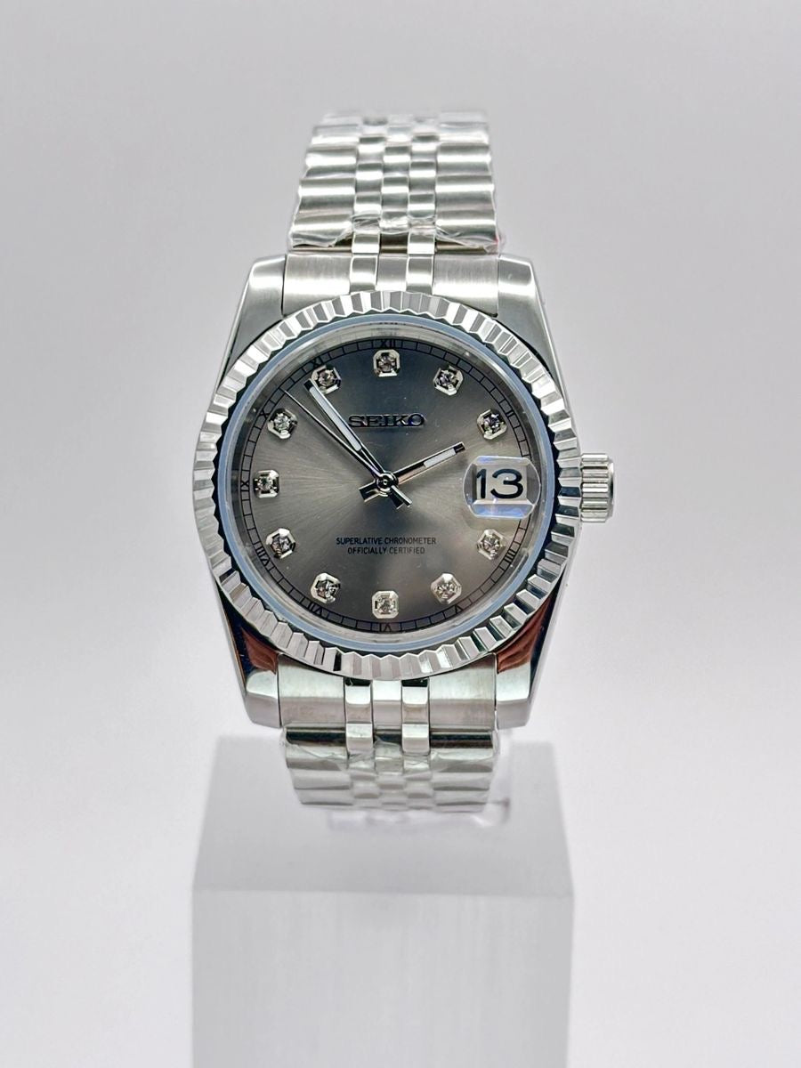 Seikojust "Steel grey" NH35