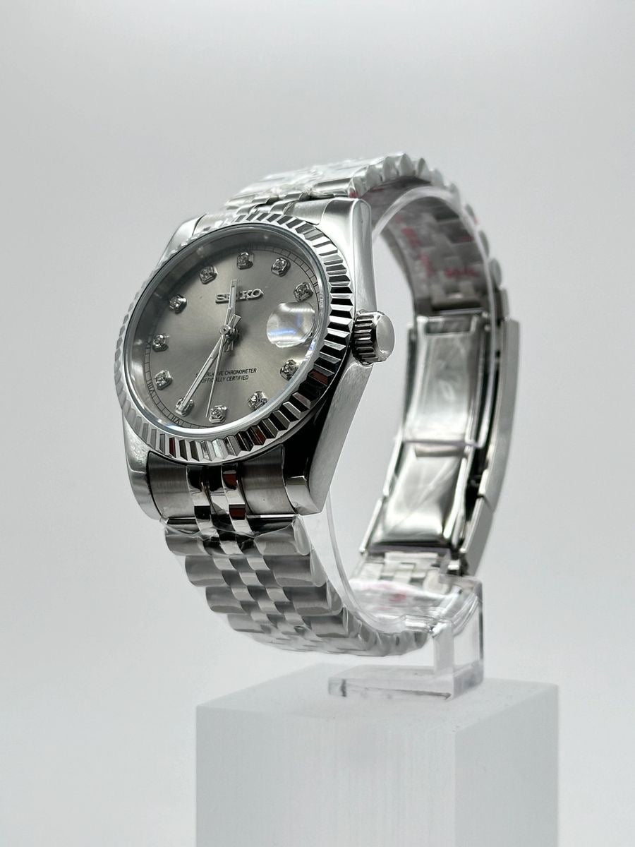 Seikojust "Steel grey" NH35