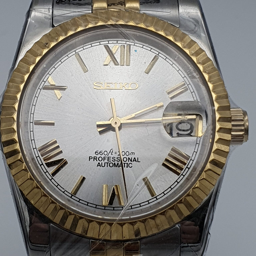 Seikojust "Two tone gold white" NH35