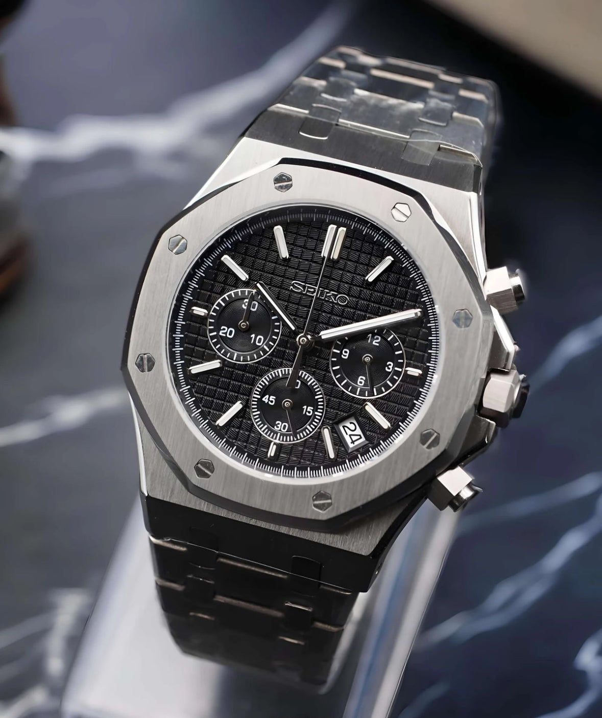Seikoak "Steel black" NH35