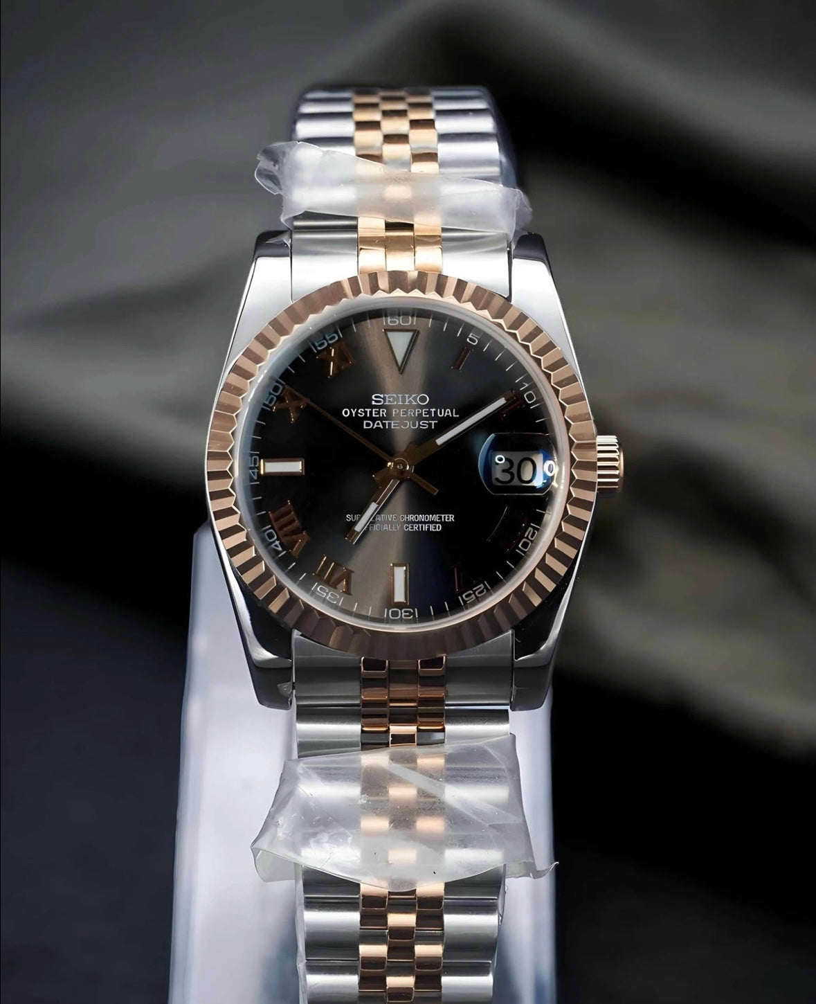 Seikojust "Two tone grey" NH35