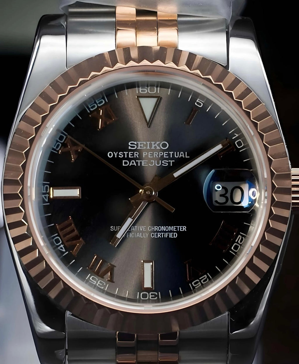 Seikojust "Two tone grey" NH35