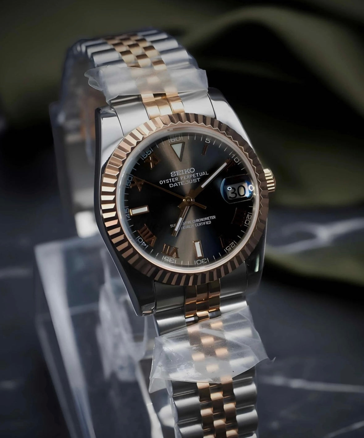 Seikojust "Two tone grey" NH35