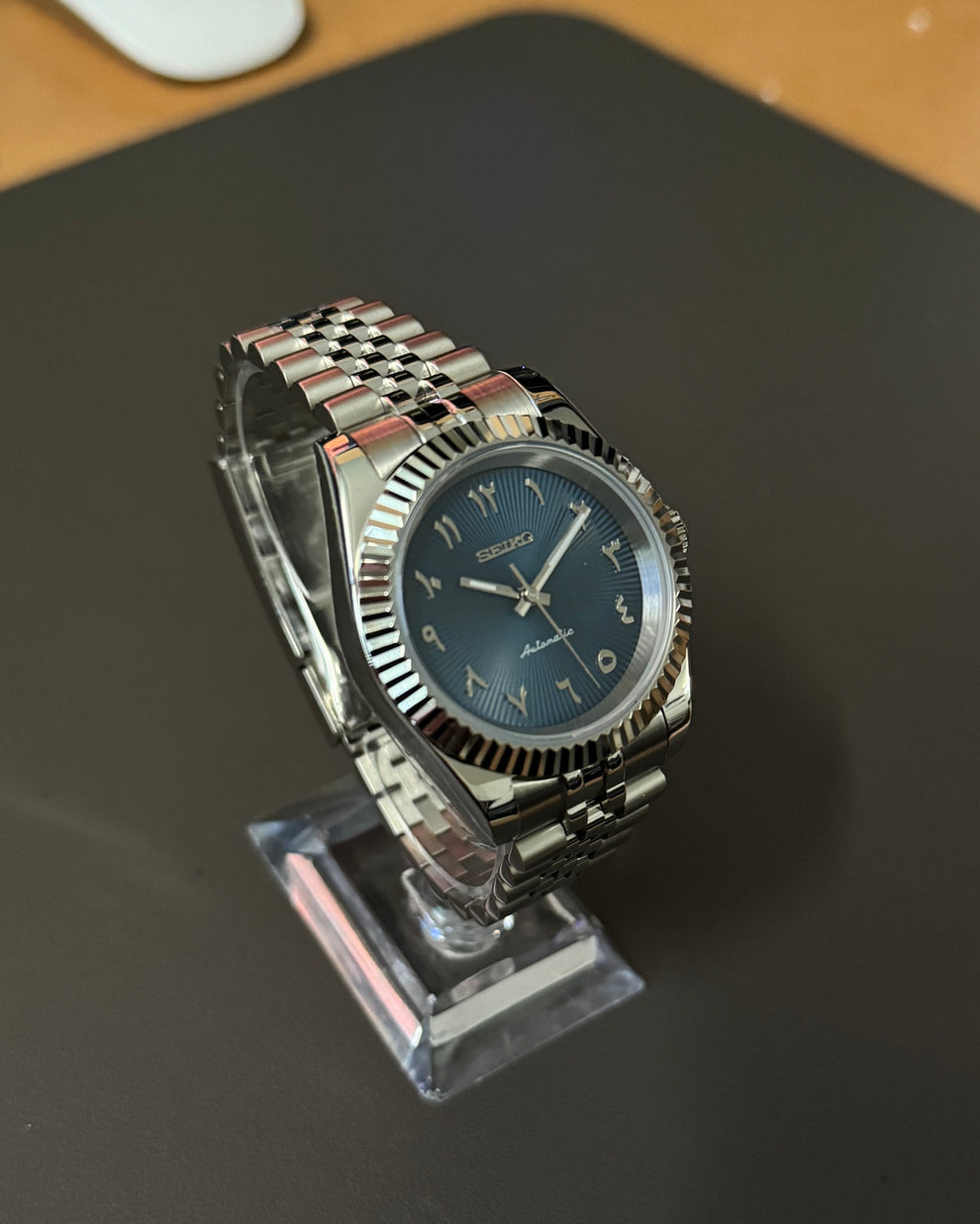 Seikojust "Steel blue" NH35