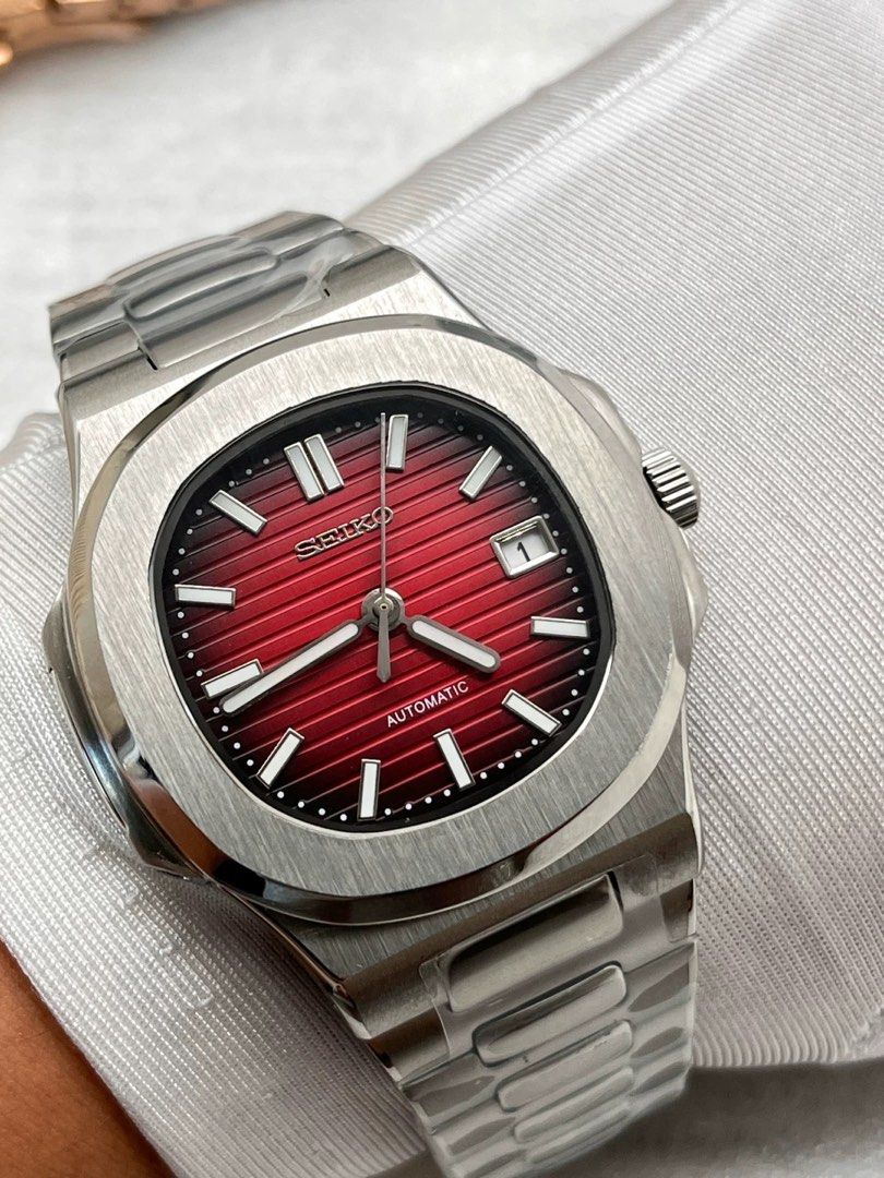 Seikotilus "Steel red" NH35