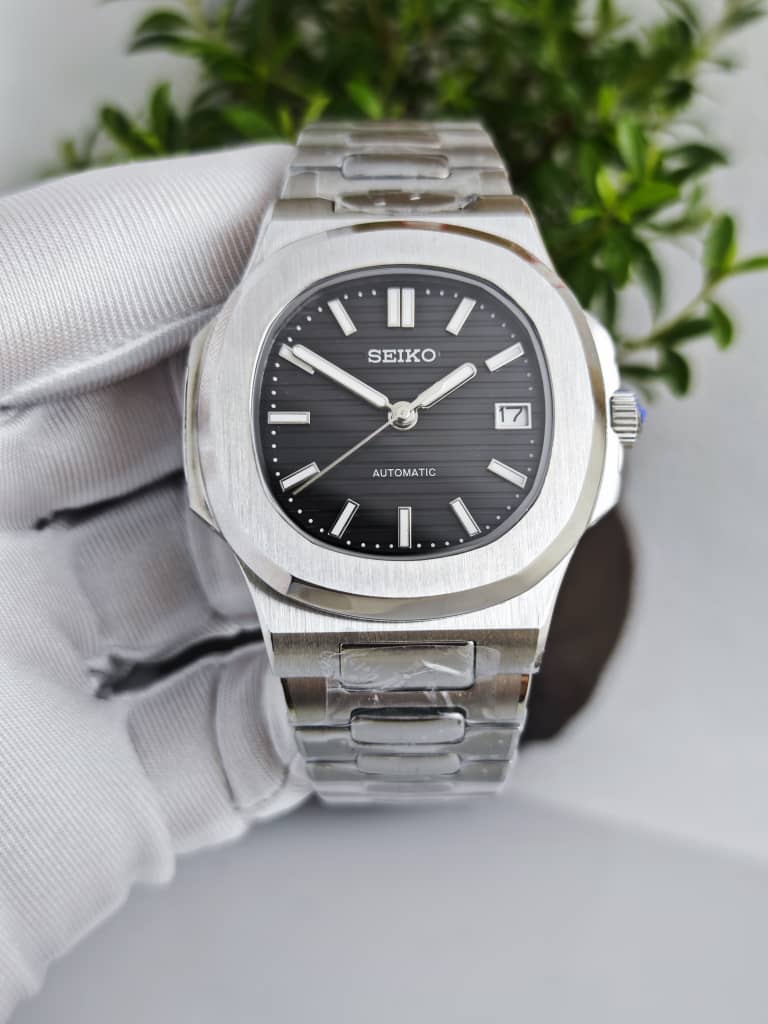 Seikotilus "Steel black" NH35