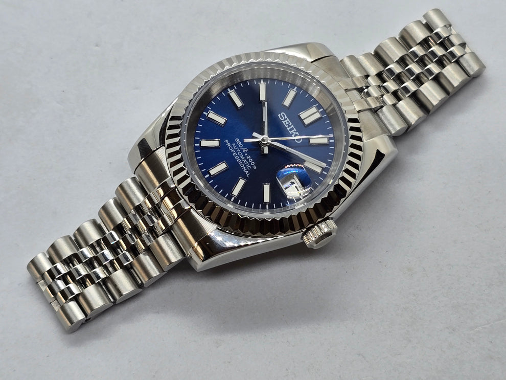 Seikojust "Steel blue" NH35