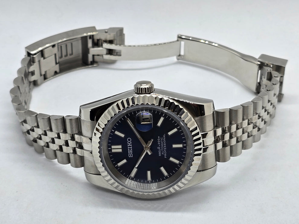 Seikojust "Steel blue" NH35