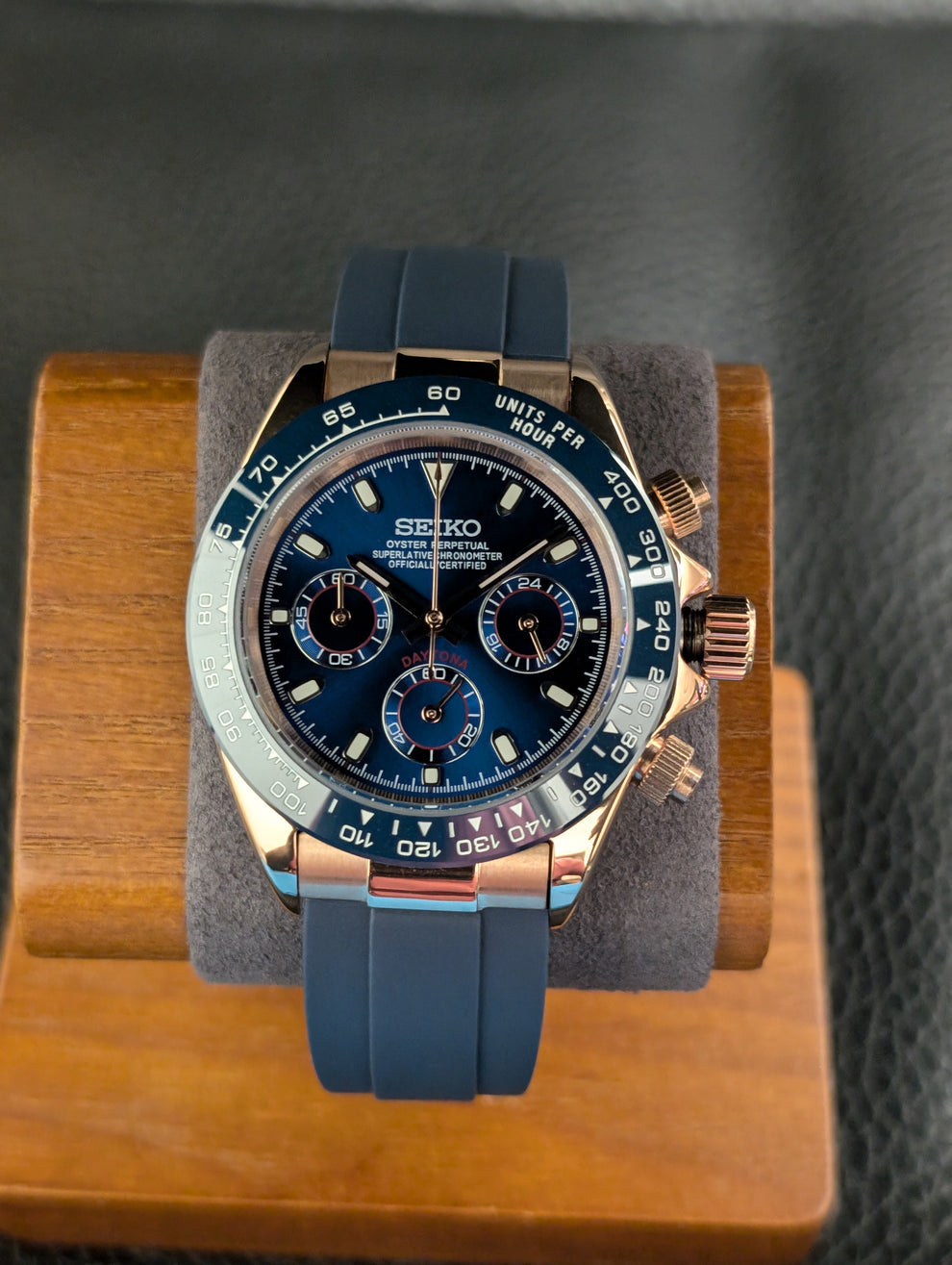 Seikona "Rose gold blue" VK63