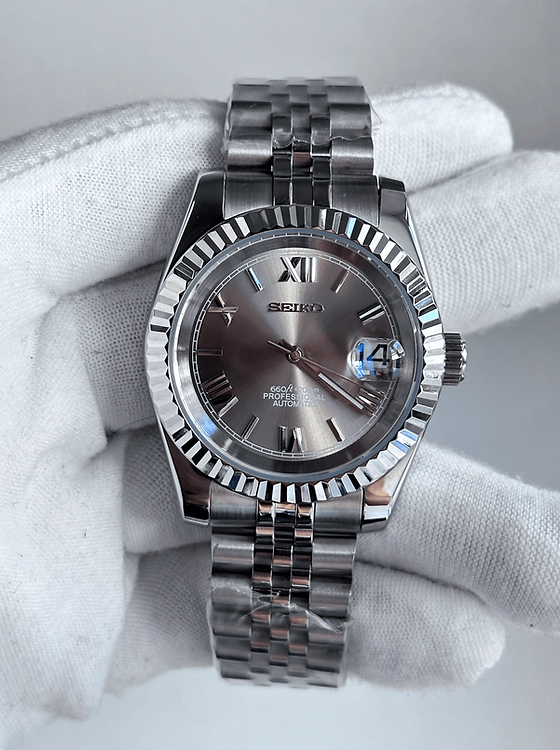 Seikojust "Steel grey" NH35