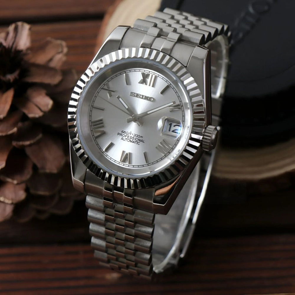 Seikojust "Steel white" NH35