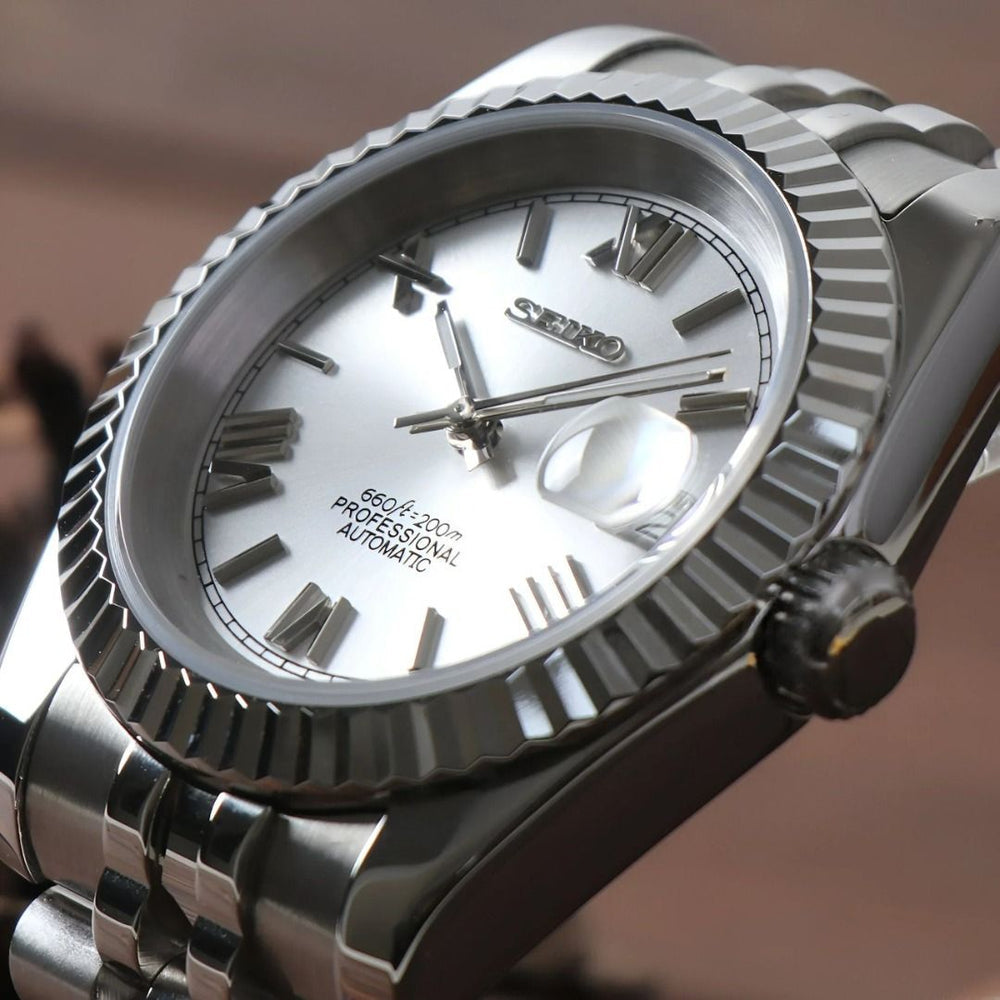 Seikojust "Steel white" NH35
