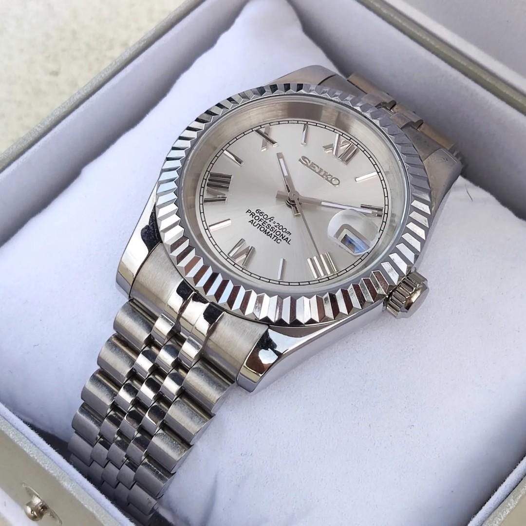 Seikojust "Steel white" NH35