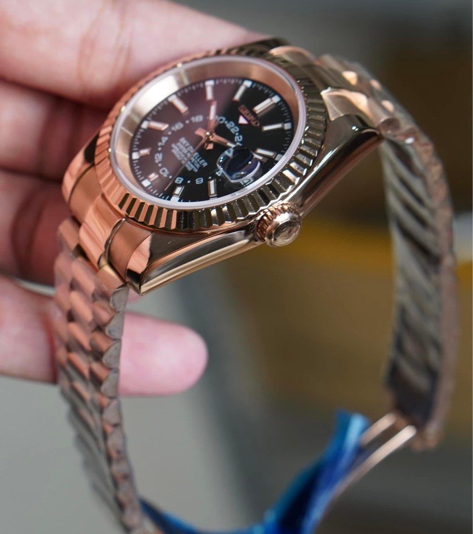 Seikojust "Rose gold sky dweller" NH35