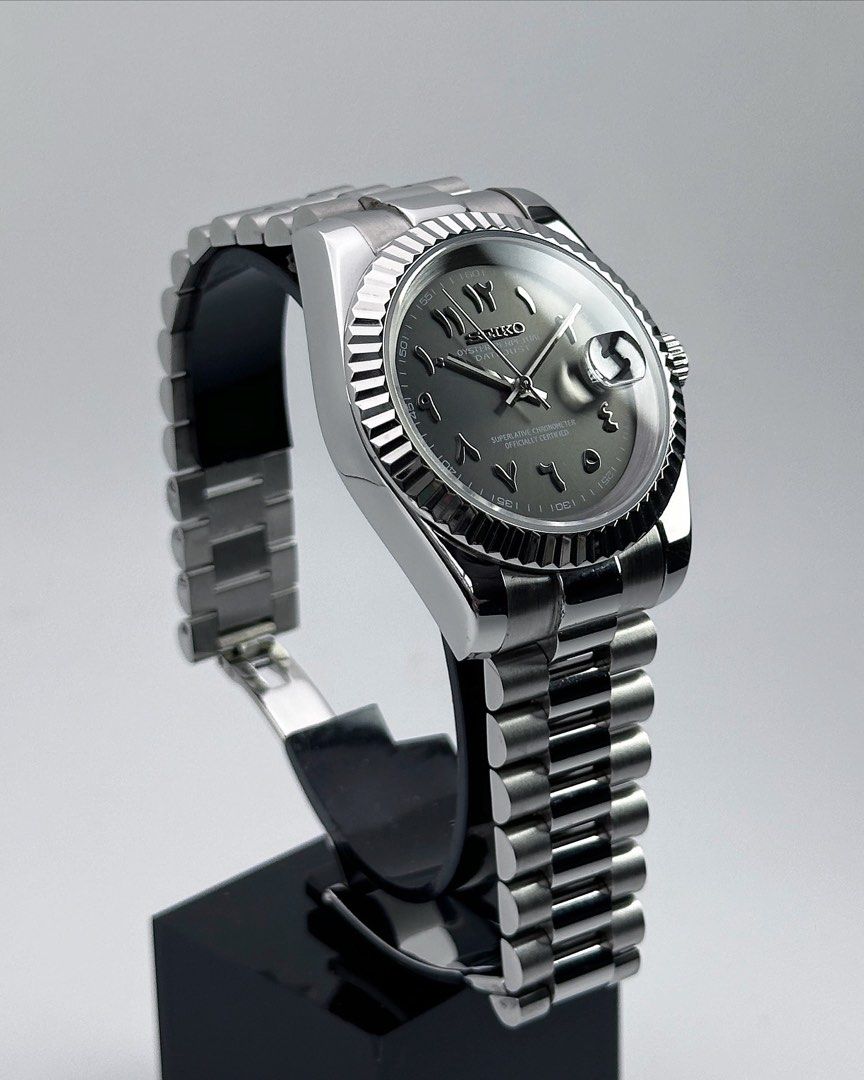 Seikojust "Steel grey" NH35