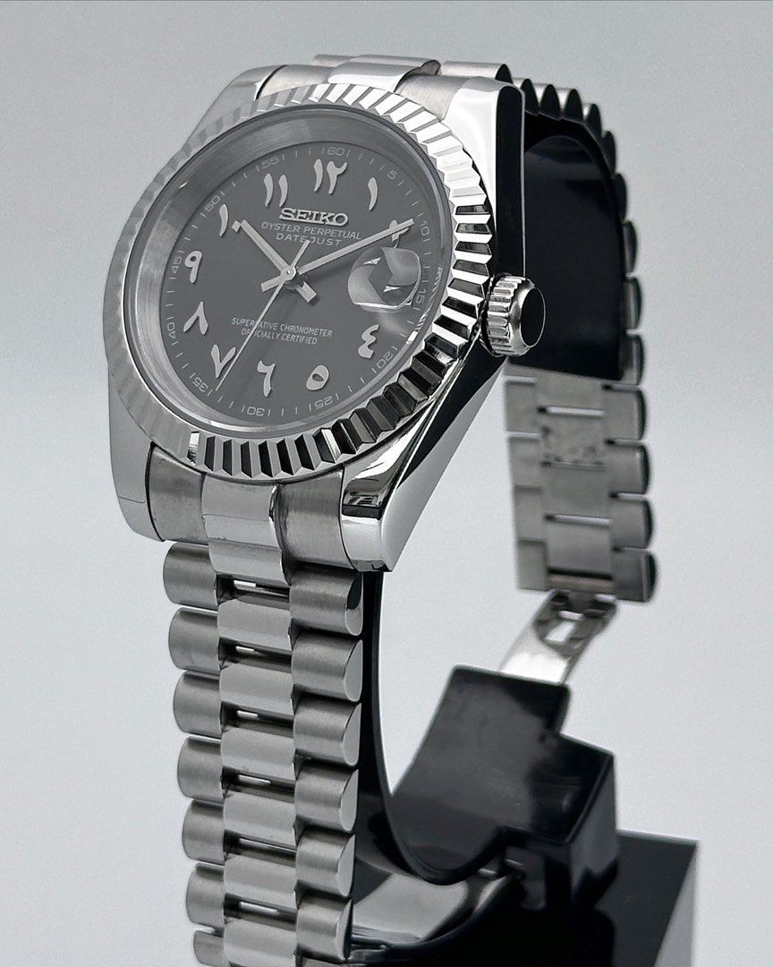 Seikojust "Steel grey" NH35