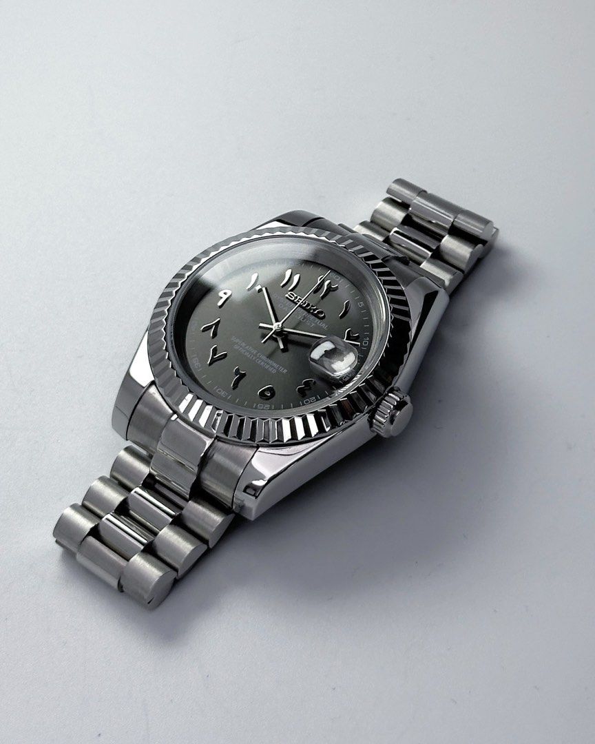 Seikojust "Steel grey" NH35