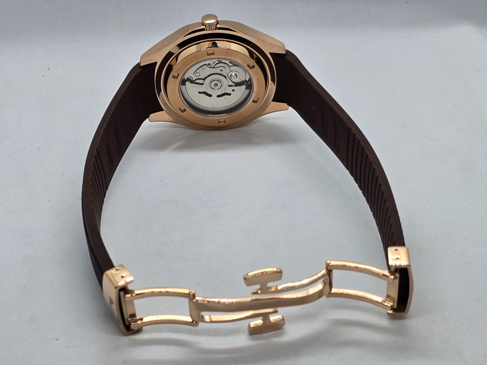 Seikotilus "Rose gold brown" NH35