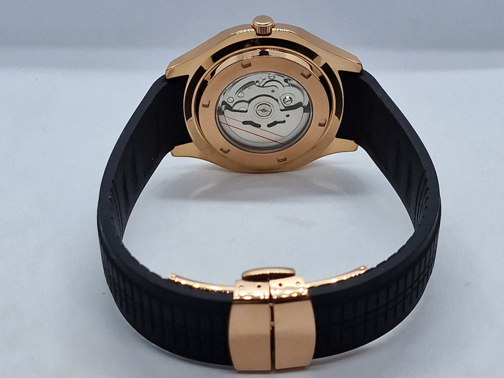 Seikotilus "Black rose gold" NH35