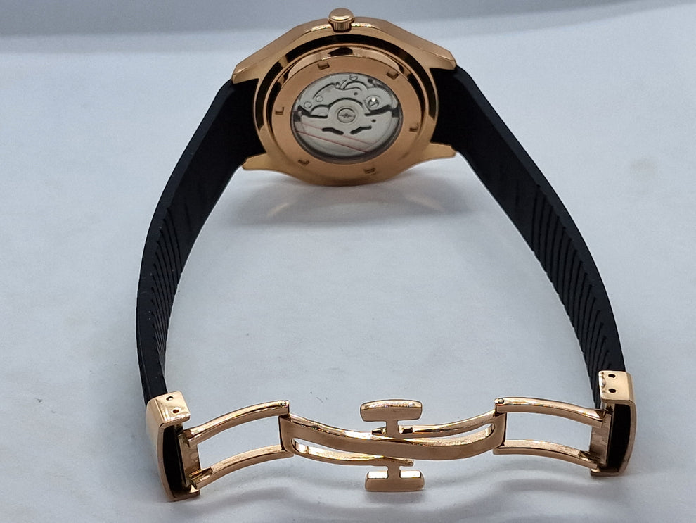 Seikotilus "Black rose gold" NH35
