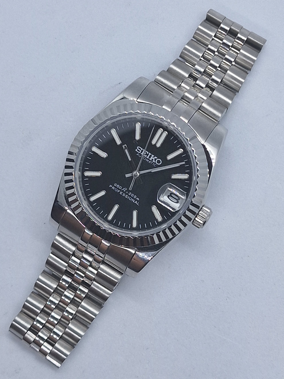 Seikojust "Black Silver" NH35