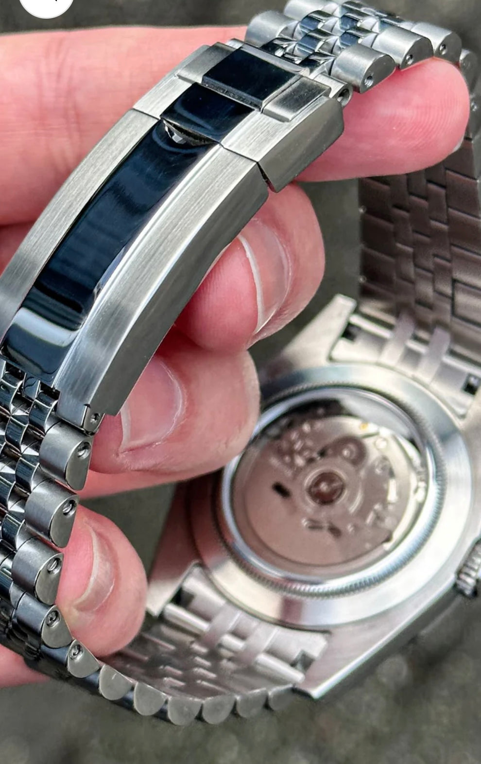 Seikojust "Steel blue" NH35