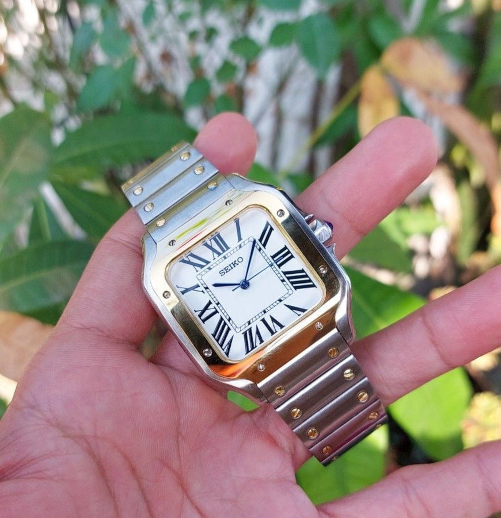 Seikos "Steel gold" NH38