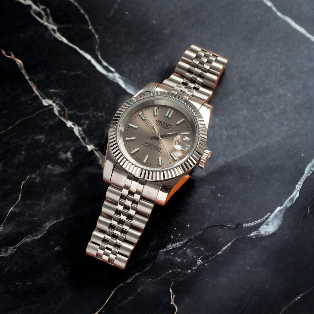 Seikojust "Steel beige" NH35