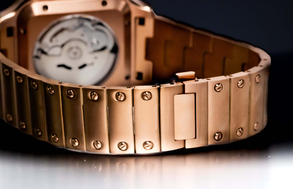 Seikos "Rose gold white " NH38