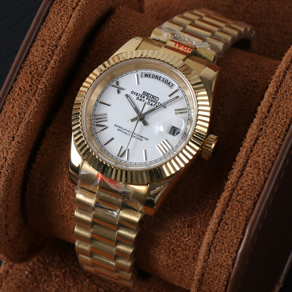 Seikodate "Gold white" NH35