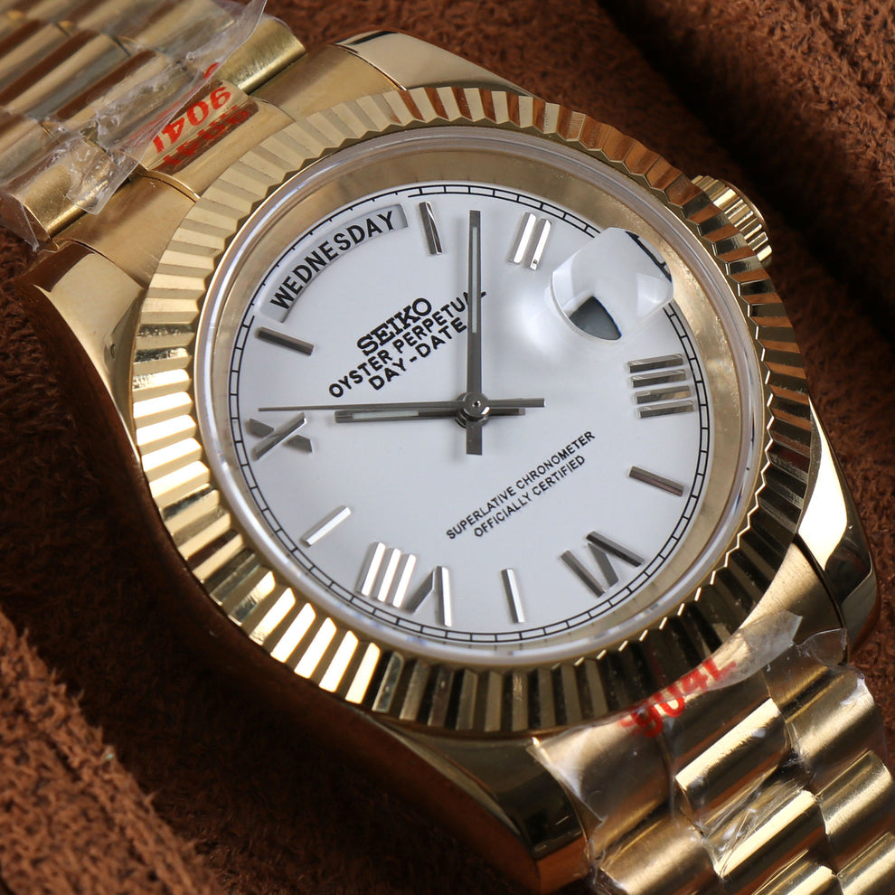 Seikodate "Gold white" NH35