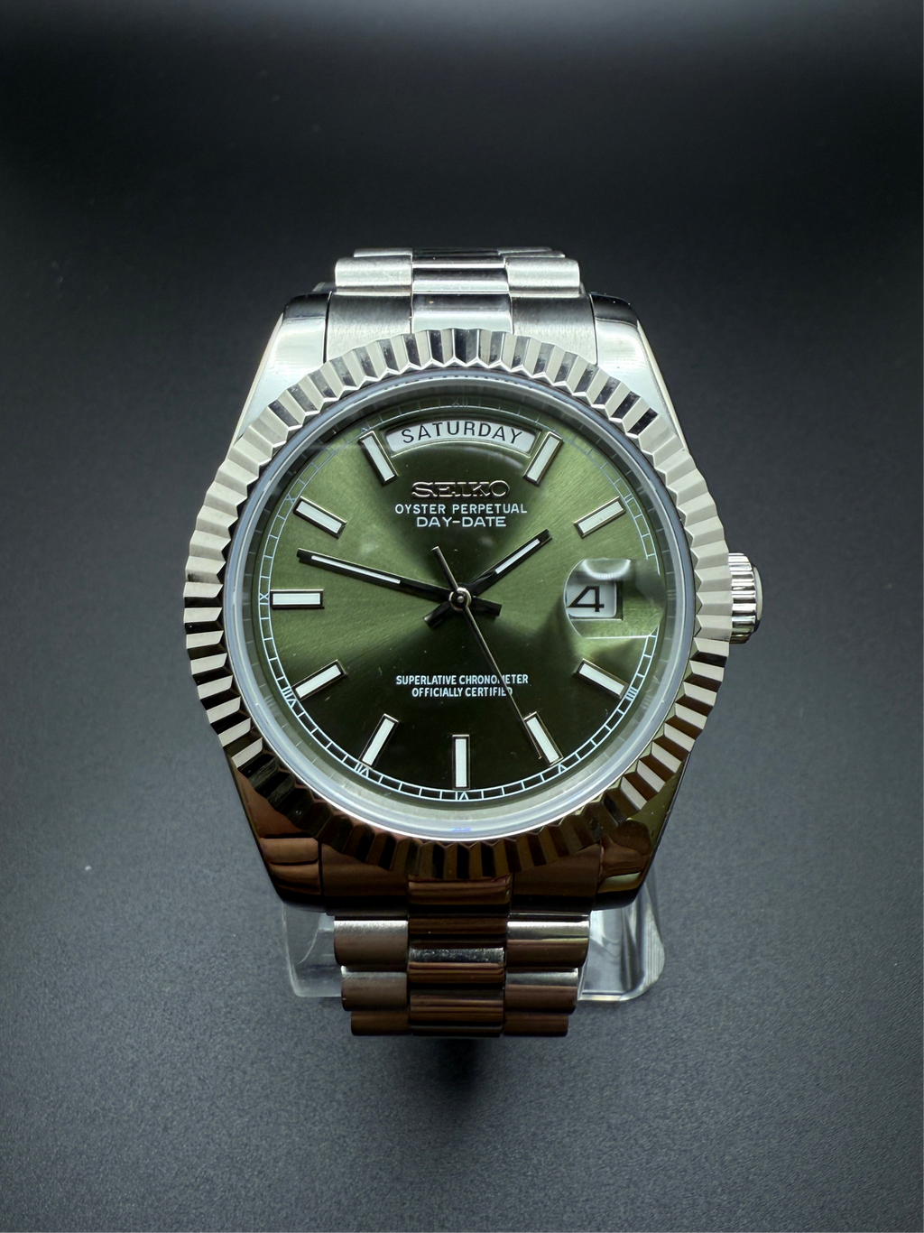 Seikodate "Steel olive" NH35