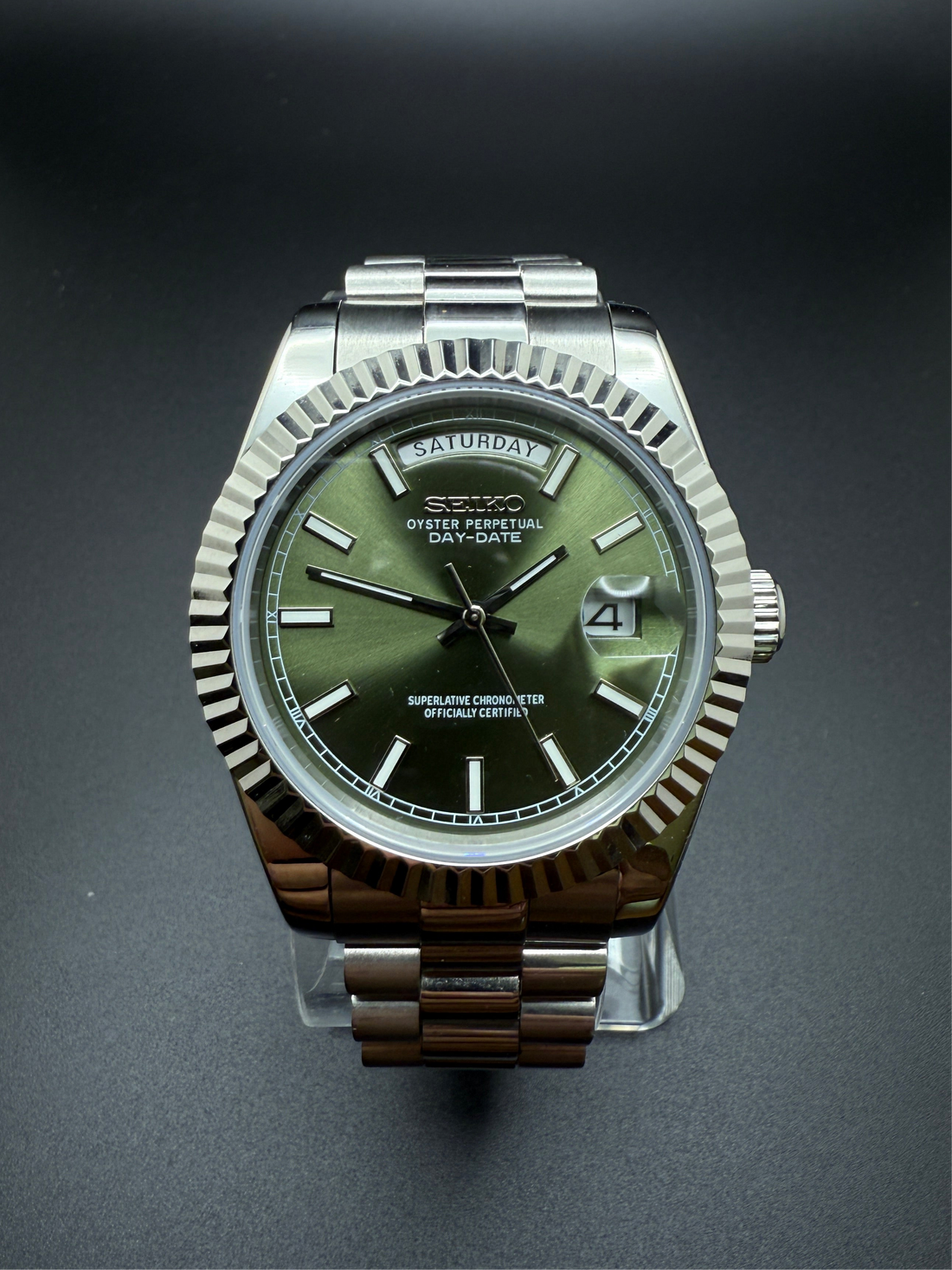 Seikodate "Steel olive" NH35