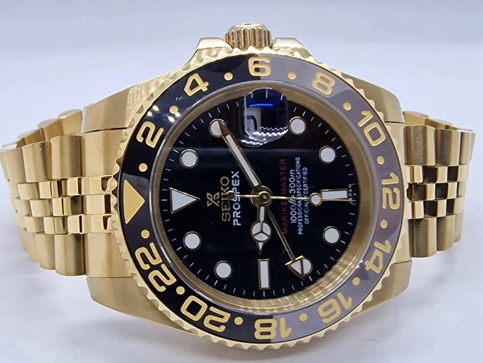 Seikomod GMT "Bruce Wayne" NH34